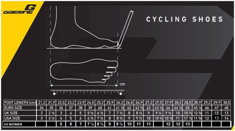 Gaerne Carbon G. Tornado Road Cycling Shoes - Standard & Wide Widths-3077919