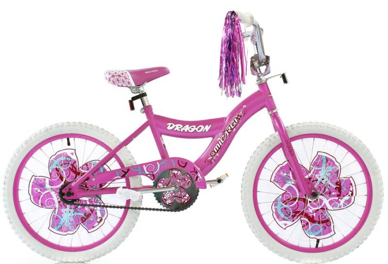 Bikehighway.com - Micargi Girl's Dragon 20" BMX Bike