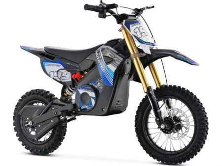 Bikehighway.com - MotoTec 36v 1000W Pro Electric Dirt Bike - Lithium - Blue