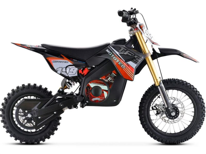 Bikehighway.com - MotoTec 36v 1000W Pro Electric Dirt Bike - Lithium - Red