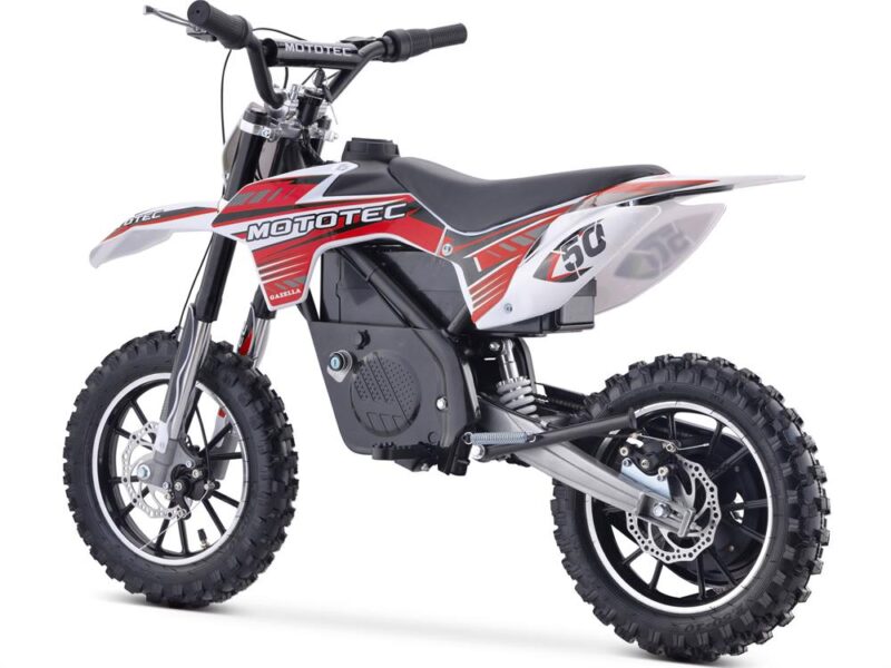 MotoTec 24v Electric Gazella Dirt Bike - Red - 500w-3074755