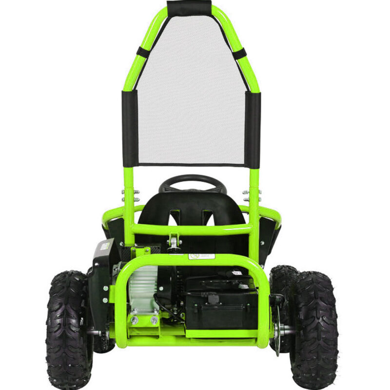 Bikehighway.com - MotoTec Mud Monster Kids Electric 48v 1000W Go Kart Full Suspension - Green