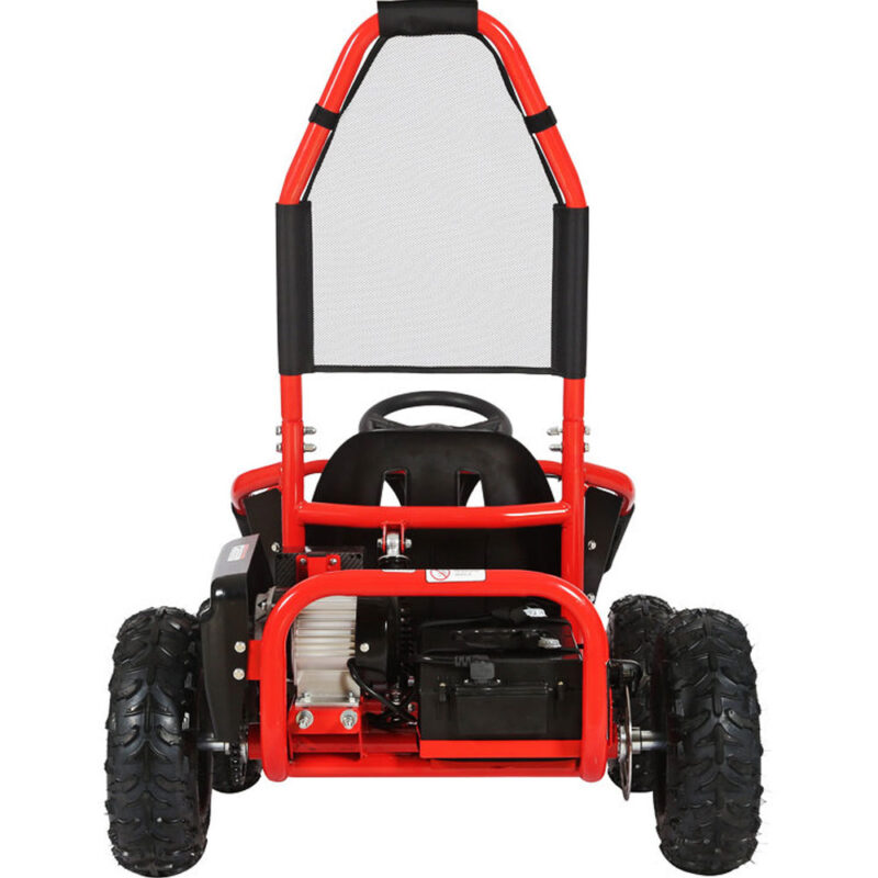 Bikehighway.com - MotoTec Mud Monster Kids Electric 48v 1000W Go Kart Full Suspension - Red