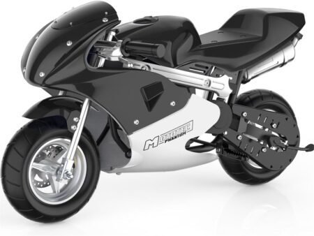 Bikehighway.com - MotoTec Phantom Gas Pocket Bike 49cc 2-Stroke Black