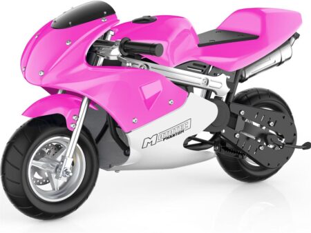 Bikehighway.com - MotoTec Phantom Gas Pocket Bike 49cc 2-Stroke Pink