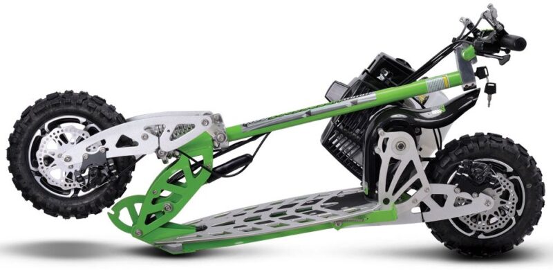 UberScoot 70x 2 Speed Gas Scooter - Green-3075519