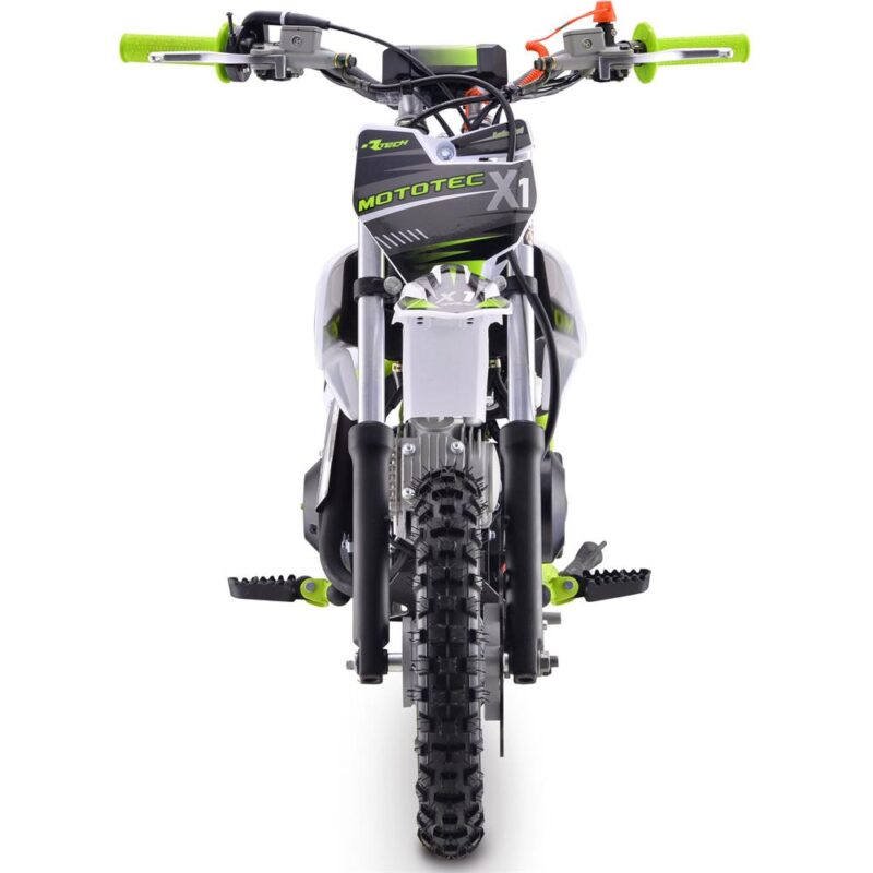 Bikehighway.com - MotoTec X1 110cc 4-Stroke Gas Dirt Bike Green