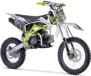 MotoTec X3 125cc 4-Stroke Gas Dirt Bike - Green MotoTec X3 125cc 4-Stroke Gas Dirt Bike - Green