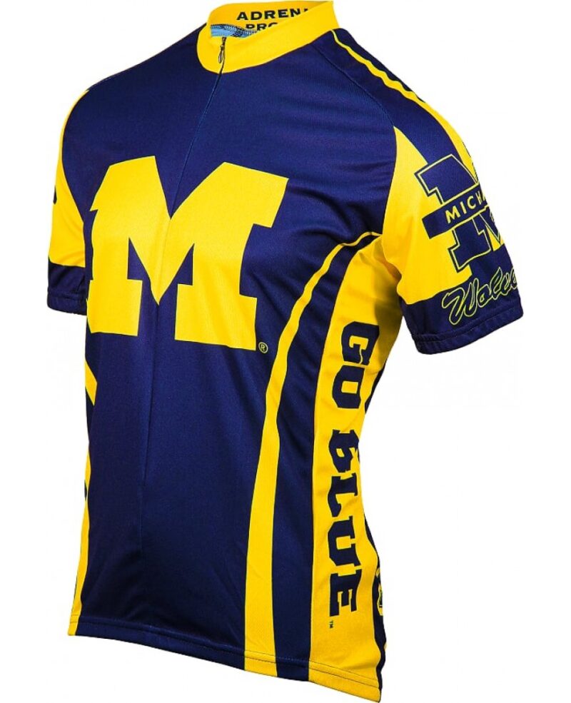 Bikehighway - Michigan University Wolverines Cycling Jersey