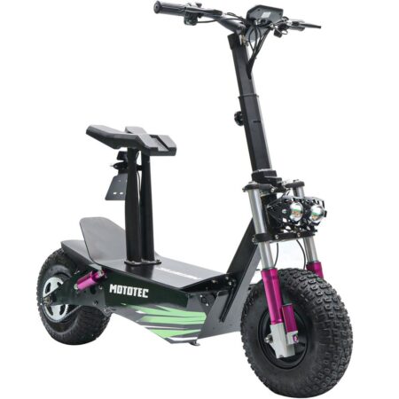 Bikehighway.com - MotoTec-Mars-48v-2500w-Electric-Scooter-Black