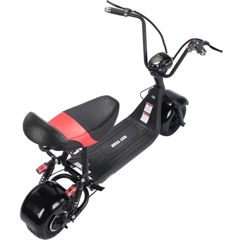 Bikehighway.com - MotoTec Mini Electric Fat Tire Scooter - 500W - Black