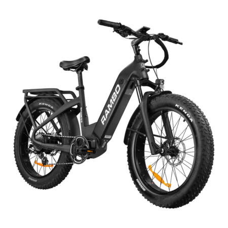Bikehighway.com - Rambo SAVAGE 2.0 Fat Tire 15AH Electric Power Bike - 750W