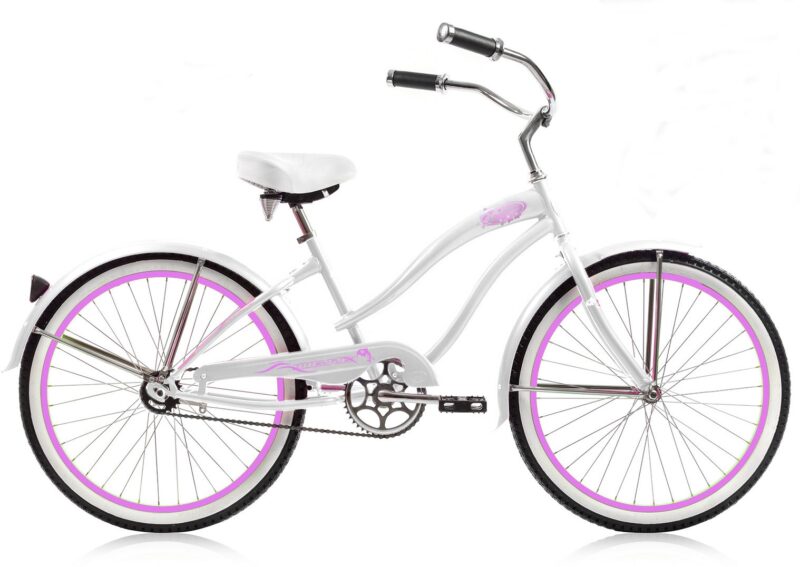 Bikehighway.com - Micargi Women's Rover Single Speed Beach Chopper Cruiser Bicycle - 24"