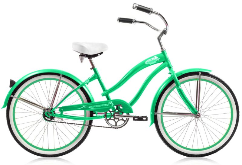 Bikehighway.com - Micargi Women's Rover Single Speed Beach Chopper Cruiser Bicycle - 24"