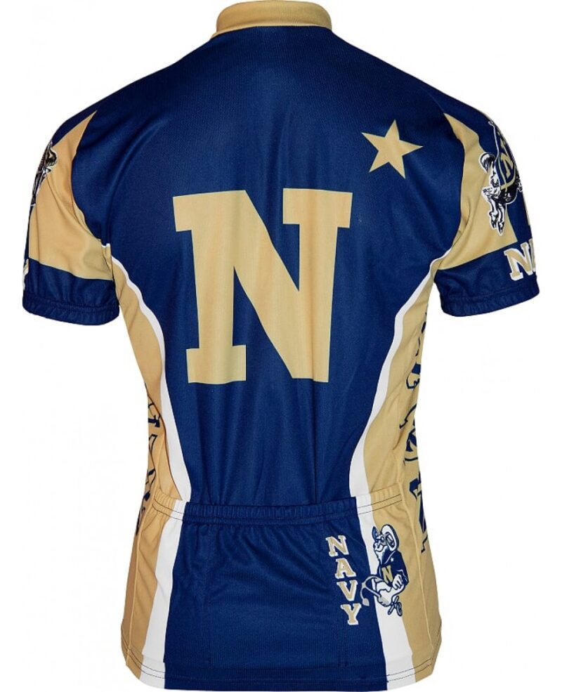 Bikehighway - US Naval Academy Cycling Jersey Back