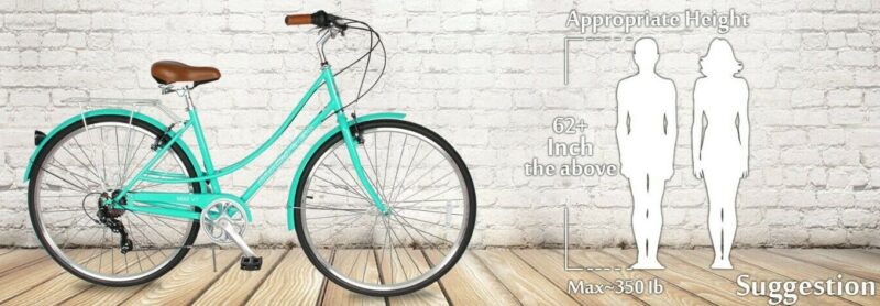 Micargi Mixe 7 Speed 700C Dutch Style City Bike-3078385