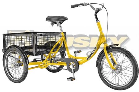 Bikehighway - Husky Heavy Duty 20" Industrial Tricycle T-320 - 1 Speed