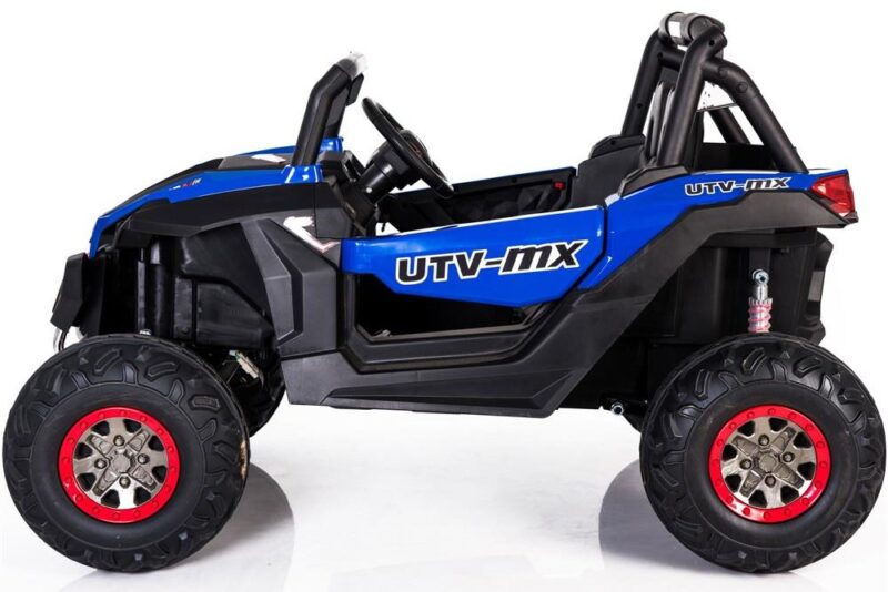 Bikehighway.com - Mini Moto UTV 4x4 12v Blue (2.4ghz Remote Control)