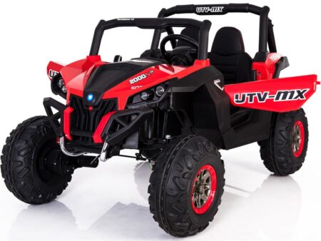 Bikehighway.com - Mini Moto UTV 4x4 12v Red (2.4ghz Remote Control)