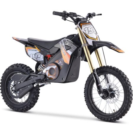 Bikehighway.com - MotoTec 48V Pro Electric Dirt Bike Lithium 1600W - Orange