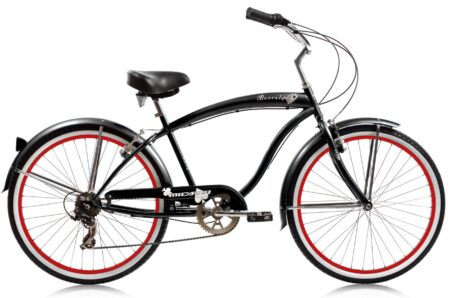 Bikehighway.com - Micargi Men's Rover 7 Speed Beach Chopper Cruiser - 24"