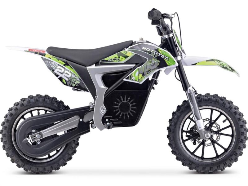 MotoTec 36v 500w Demon Electric Dirt Bike - Blue-3079771