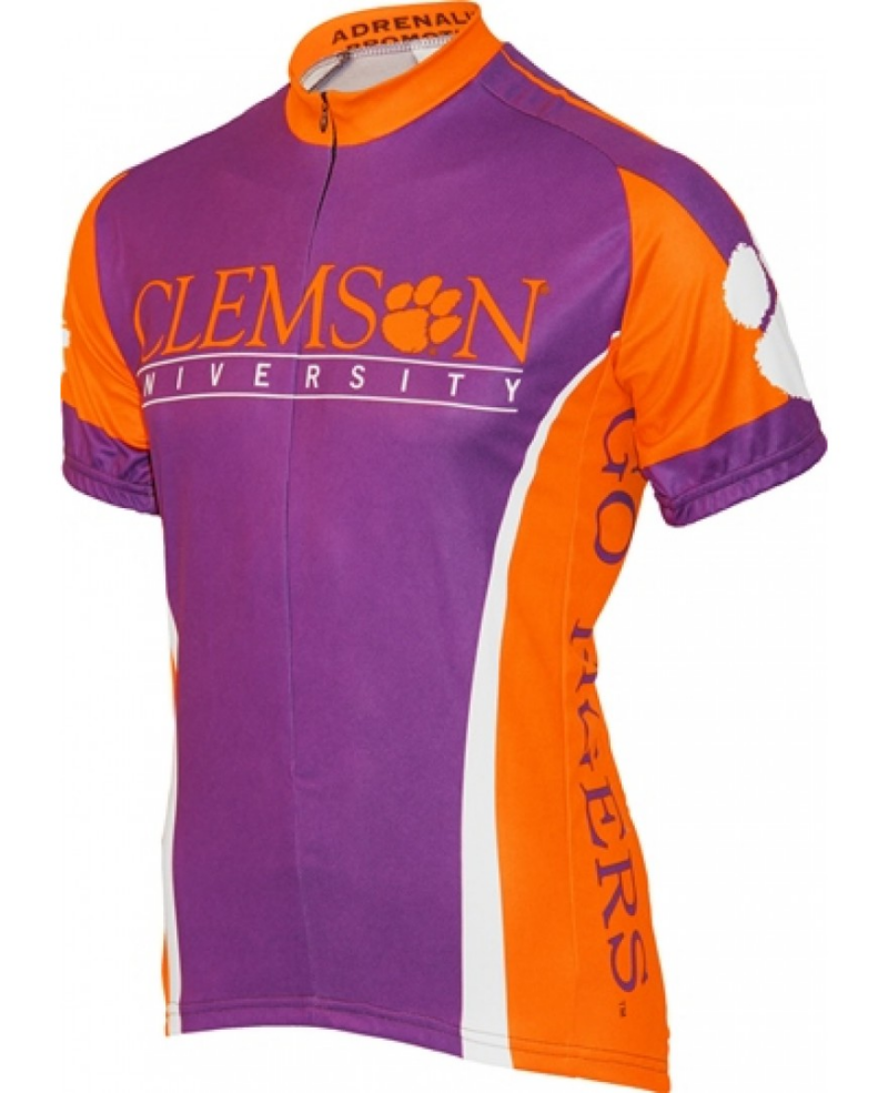 Bikehighway.com - Clemson University Tigers Men's Cycling Jersey