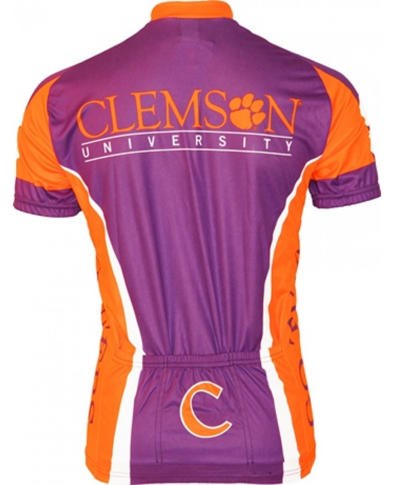 Bikehighway.com - Clemson University Tigers Men's Cycling Jersey