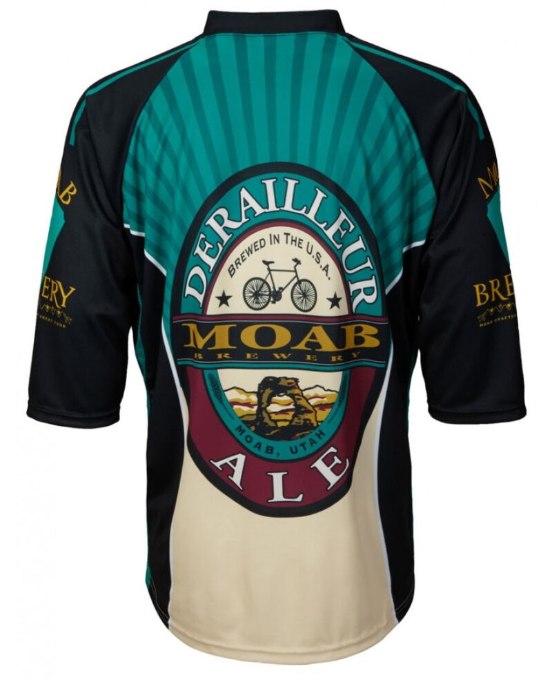 Bikehighway.com - Moab Brewery Derailleur Ale Mountain Bike Cycling Jersey