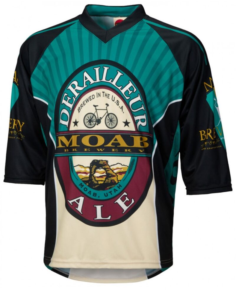 Bikehighway.com - Moab Brewery Derailleur Ale Mountain Bike Cycling Jersey