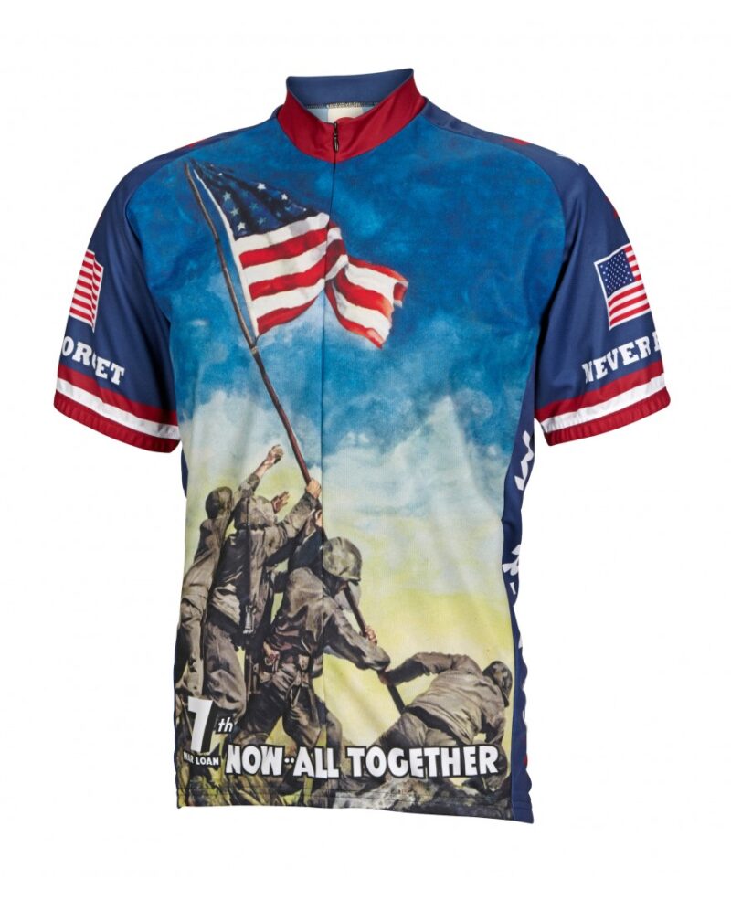 Bikehighway.com - Iwo Jima Never Forget Cycling Jersey