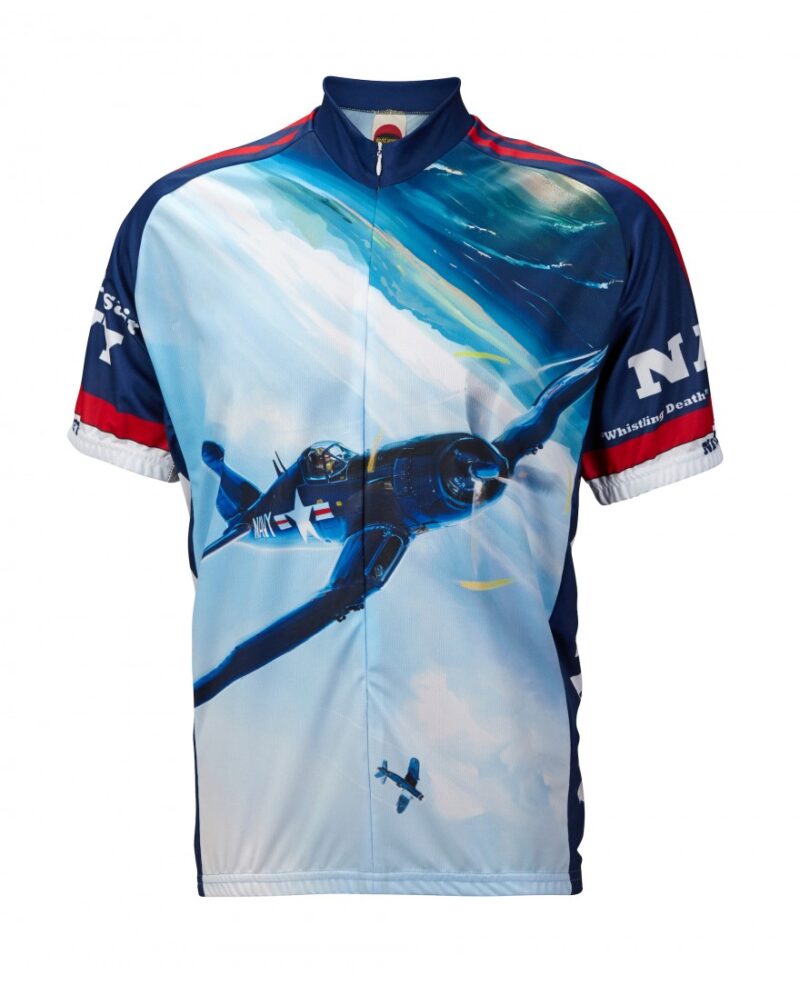 Bikehighway.com - Navy Corsair Cycling Jersey