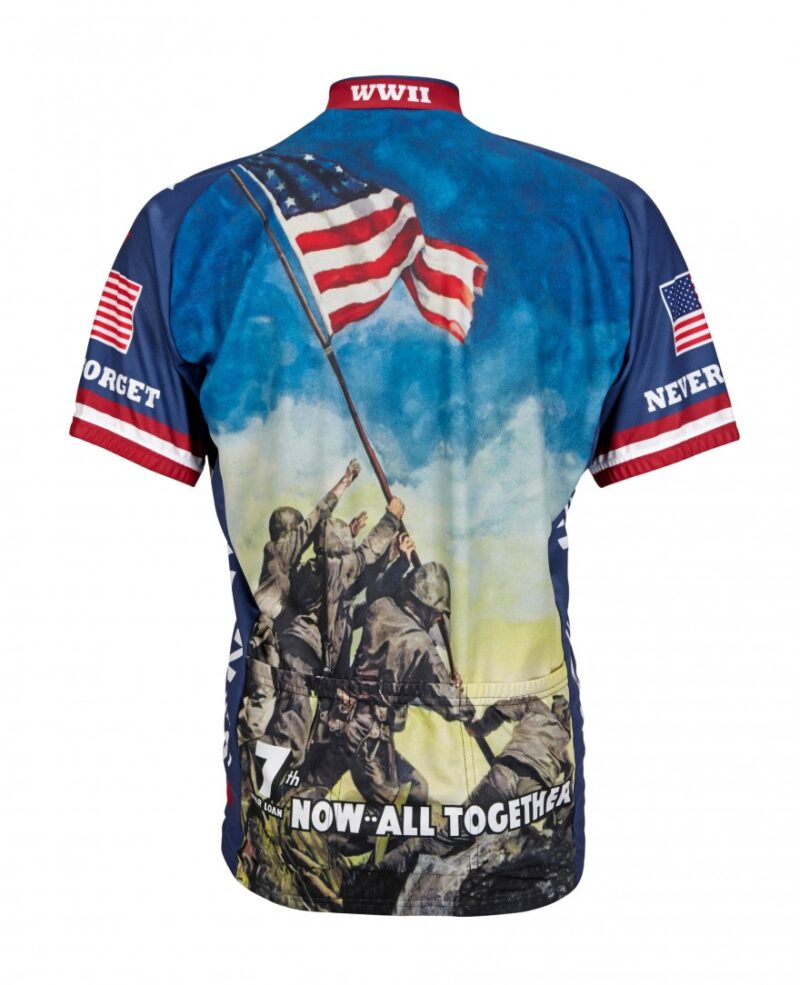 Bikehighway.com - Iwo Jima Never Forget Cycling Jersey