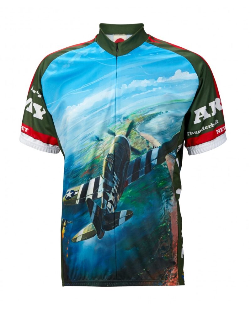 Bikehighway.com - P- 47 Army Air WWII Cycling Jersey