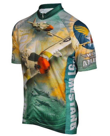 Bikehighway - American P-51 Mustang Cycling Jersey