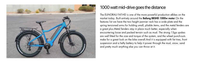 Eunorau E-FAT-HD Fat Tire Electric Mountain Bicycle-3080048