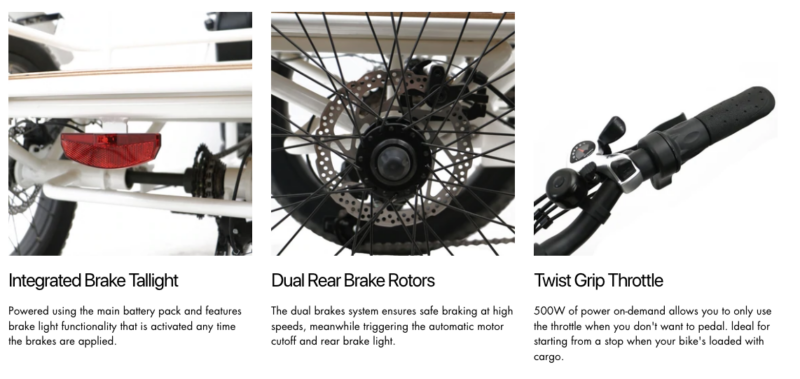 Eunorau New-Trike Step-Thru Fat Tire Electric Folding Tricycle-3080126