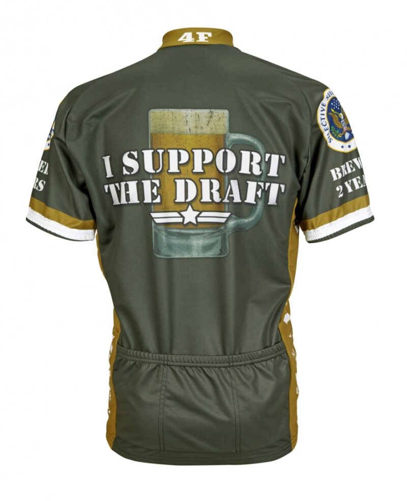 Bikehighway.com - I Support the Draft Cycling Jersey