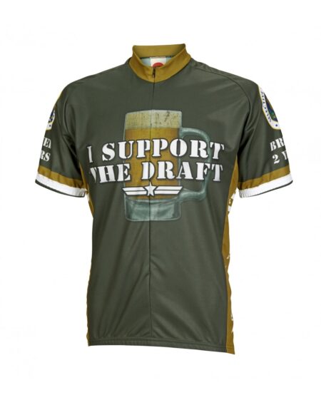 Bikehighway.com - I Support the Draft Cycling Jersey