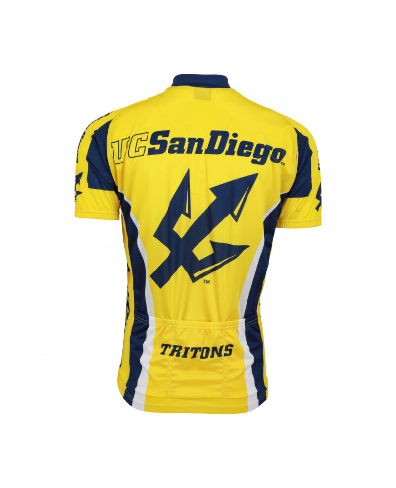 Bikehighway - UCSD Tritons Men's Cycling Jersey Back