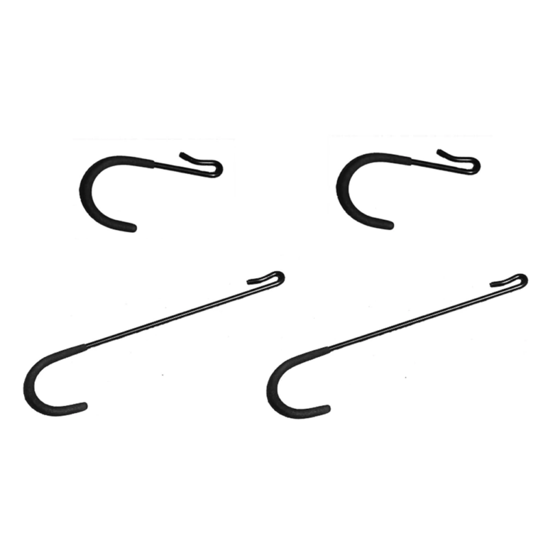 Extra S Hooks (2pcs- 5in. & 2pcs- 12in.)