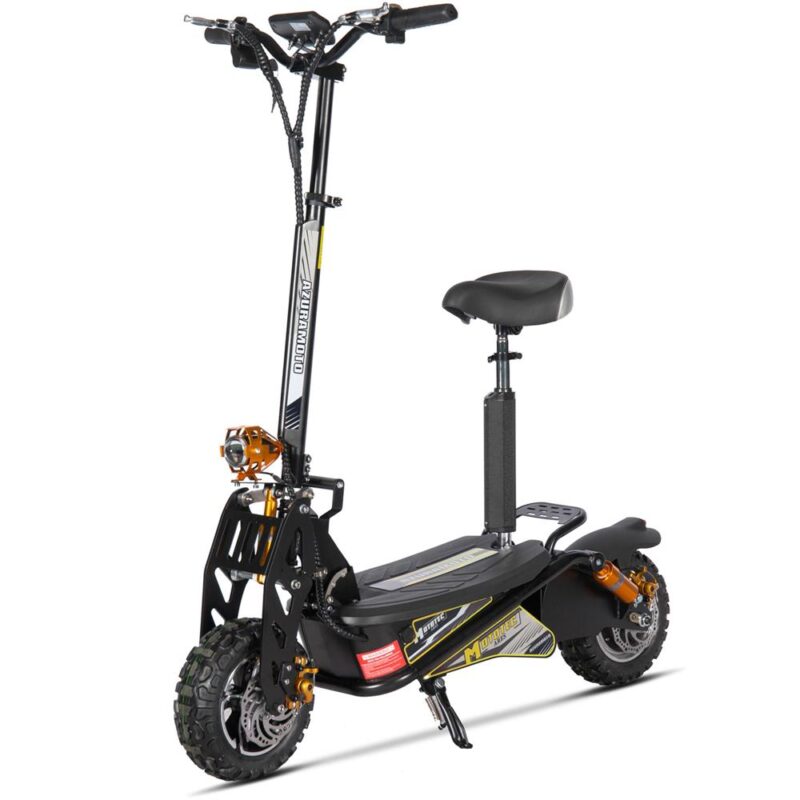 Bikehighway.com - MotoTec Ares 48v 1600w Electric Scooter