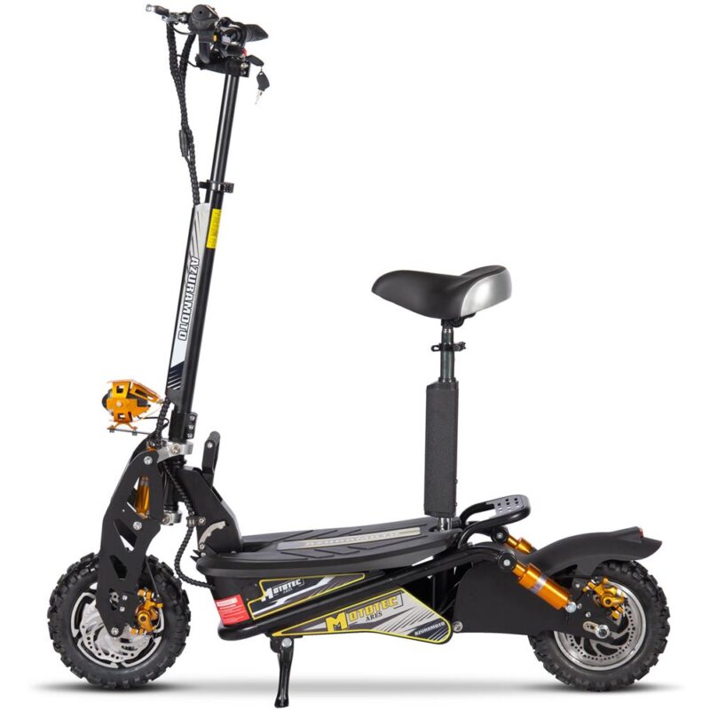 Bikehighway.com - MotoTec Ares 48v 1600w Electric Scooter