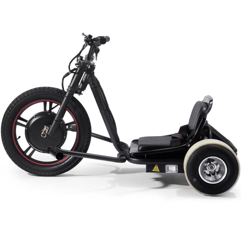 Bikehighway.com - MotoTec Drifter 48v 800w Electric Trike Lithium