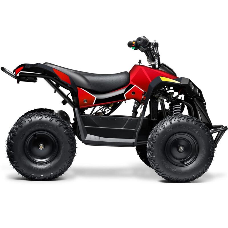 Bikehighway.com - MotoTec E-Bully 36v 1000w ATV Red