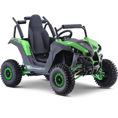 Bikehighway.com - MotoTec 48v 1200w Electric UTV Green