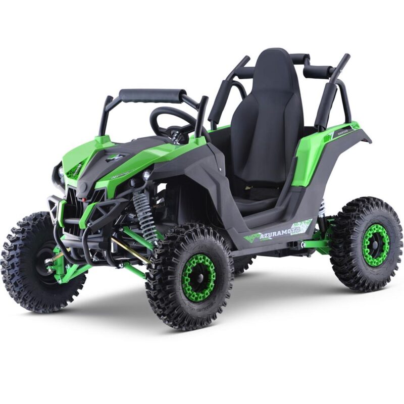 Bikehighway.com - MotoTec 48v 1200w Electric UTV Green