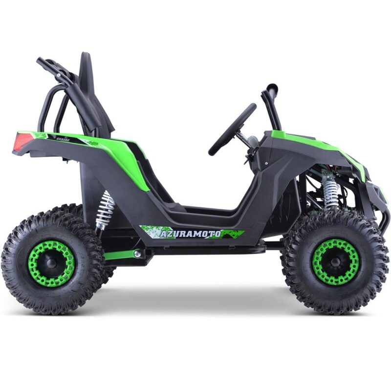 Bikehighway.com - MotoTec 48v 1200w Electric UTV Green