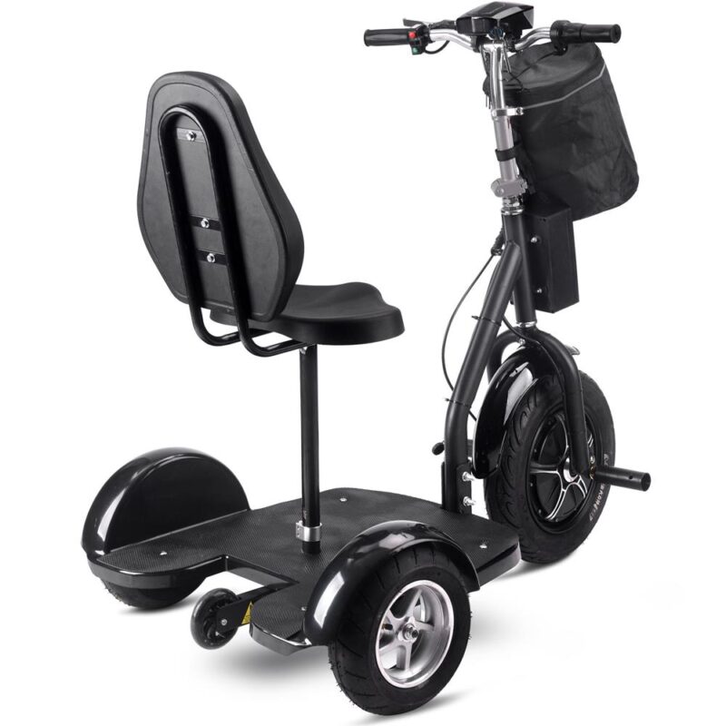 Bikehighway.com - MotoTec Electric Trike 48v 1000w Lithium Black