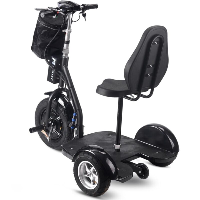 Bikehighway.com - MotoTec Electric Trike 48v 1000w Lithium Black